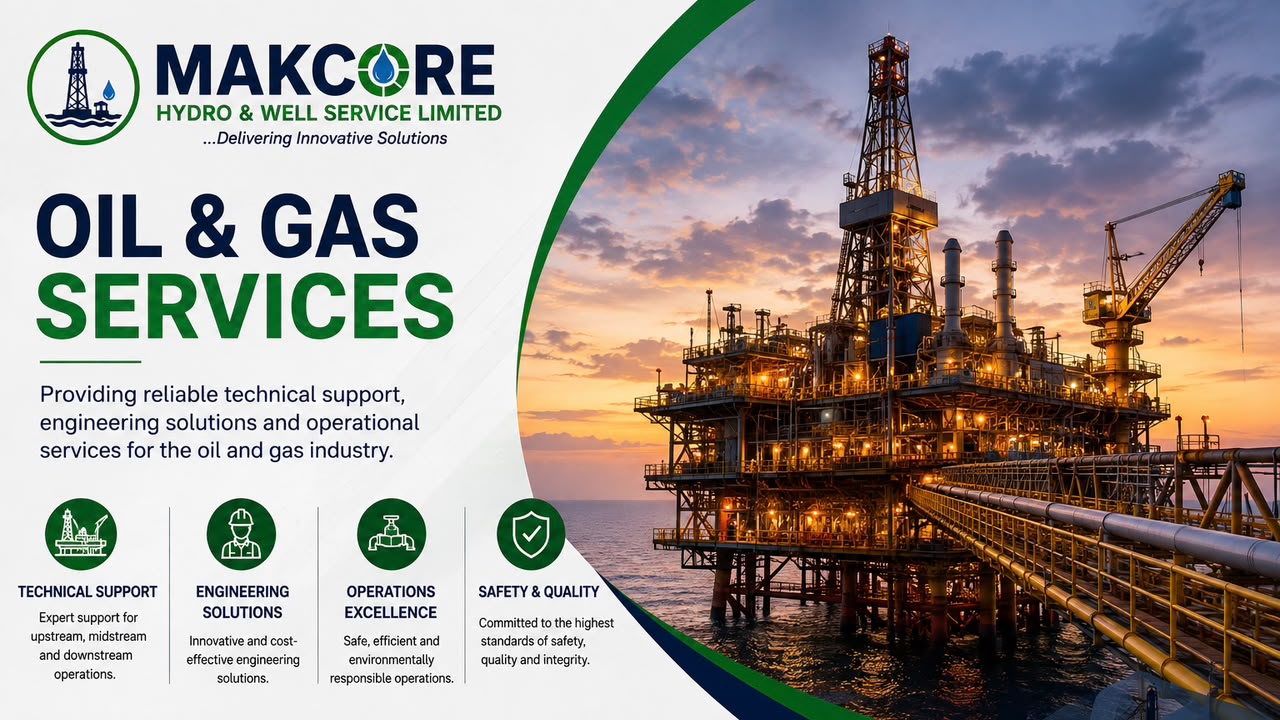 Oil and gas industrial facilities